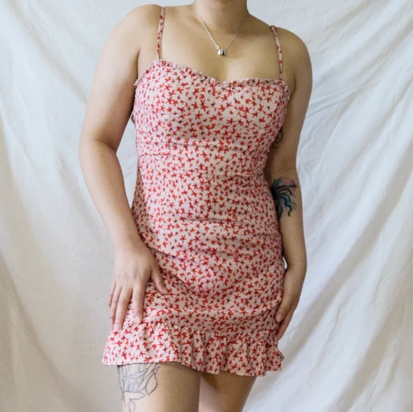 Princess Polly | Dresses | Princess Polly Deniz Mini Dress Blush | Poshmark